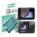 Wisely Premium Screen Guard Protector Compatible for GoPro Hero 9/10 / 11/12 Action Camera lens Glass, Easy installation kit, HD Clear, Full Cover, Set Of 3 Glass