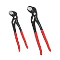 WISEUP Groove Joint Pliers Set - Fast Adjustable 7 & 10 Inch Water Pumper