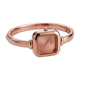 WISEWALKER Womens Bangle Bracelet Watch Silver Dial