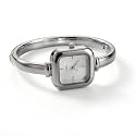 WISEWALKER Women39s Bangle Bracelet Watch Silver Dial