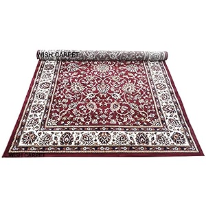wish carpet kashmiri design persian carved carpet for your hall amp living room with 1 inch thickness 8 x 11 feet 240x360 cm colour multi