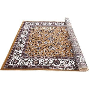wish carpet kashmiri design persian carved carpet for your hall amp living room with 1 inch thickness 6 x 9 feet 180x270 cm colour multi