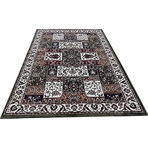 wish carpet kashmiri design persian carved amp living room with 1 inch thickness 6 x 9 feet green