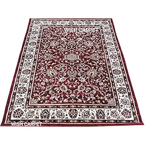 wish carpet kashmiri design persian carved carpet for living room with 1 inch thickness 4 x 6 feet colour multi