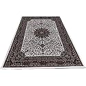 Wish Carpet Kashmiri Persian Design Extra Look Carpet for Living Room, Bedroom and for Hall Size 8 X 11 Feet (Color-Multi)