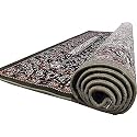 Wish Carpet Kashmiri Silk Carpet 6 x 9 Feet Carpets for Living Room Colour Green
