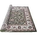 Wish Carpet Kashmiri Silk Traditional Design Extra Soft Carpet for Living Room, Bed Room Size - 4 x 6 Feet Colour Multi