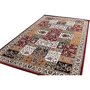 wish carpet new extra look kashmiri silk carpet persian design for living room amp bedroom size-6 x 9 feet red-multi