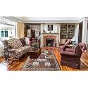 Wish Carpet New Extra Look Kashmiri Silk Carpet Persian Design for Living Room &amp; Bedroom, Size-3 x 5 Feet (Red-Multi)