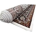 Wish Carpet New Extra Look Kashmiri Silk Carpet Persian Design for Living Room &amp; Bedroom, Size-3 x 5 Feet - Colour Ivory