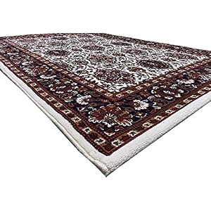 wish carpet runner for bedroom with 1 inch thickness 2 x 6 feet ivory