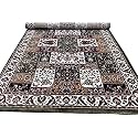 Wish Carpet Touch Delicate Kashmiri Delicate Design Royal Look Persian Carpet for Your Living Room 3 X 5 Feet Multi