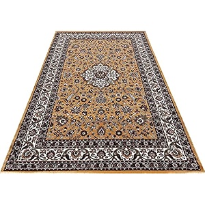 wish carpet traditional persian design extra look carpet for living room bedroom and for hall size 8 x 11 feet color-multi