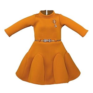 wish karo baby girl39s a-line knee length dress