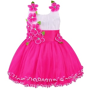 Wish Karo Baby girl Knee Length Frock