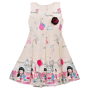 Wish Karo Baby Girls Frock Dress-ctn428