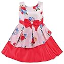 Wish Karo Baby Girls Satin Frock Dress-fe2803