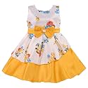 Wish Karo Baby Girls Satin Frock Dress-fe2803