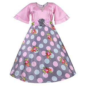 Wish Karo Girls Long Dress Gown for