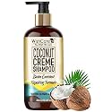 WishCare ® Repairing Formula Free from Mineral Oils, Sulphates and Parabens Coconut Cream Shampoo Enriched with Biotin (300 Ml)