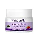 WishCare Collagen Boosting - Advance Repair Night Cream - 50 gm &amp; Collagen Boosting Under Eye Cream For Dark Circles &amp; Wrinkles - 30ml
