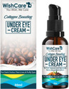 WishCare Collagen Boosting Under Eye Cream For Dark Circles & Wrinkles - Enriched With Caffeine, Almond Milk, Vitamin C& E, Hyaluronic Acid, Retinol - 30ml (30 ml)