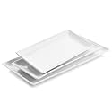 WishDeco Serving Platters Set of 3, Large Serving Trays 16/14/12 Inch