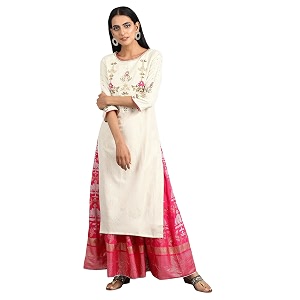 Wishful Womens Straight Kurta