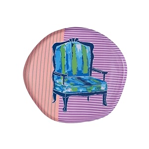 The Wishing Chair Armchair Metal Wall Plate