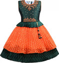 Wishkaro Girls MidiKnee Length FestiveWedding Dress
