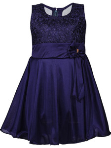 Wishkaro Girls Midi Knee Length Party Dress