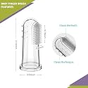 WISHLAND™ Silicone Baby Tongue Cleaner With Case(Pack of 2 Pc)
