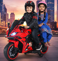 Wishmaster Fully Assembled Motorbike USB & Music Player Toy For 3 To 12 Years Bike Battery Operated Ride On