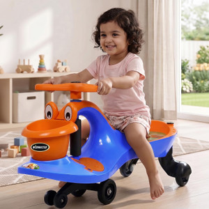 wishmaster panda car magic steering swing rideon for kids twister rideons  wagons non battery operated ride on
