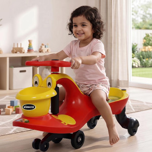 wishmaster panda car magic steering swing rideon for kids twister rideons  wagons non battery operated ride on
