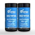 WishNew Wellness DAILY RITUAL Multivitamin for Men 50+ | Enhanced with MCT, Ashwagandha &amp; Ginkgo | 120 Delayed Release Capsules