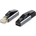 WISTAR USB C to Ethernet Adapter,1Gbps RJ45 Male to USB-C Female Network Portable Converter,Type C to RJ45 Network Internet LAN Adapter for Travel/Office, Compatible with Daily Charging Cables
