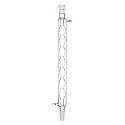 Borosilicate Glass Allihn Condenser with 24/29 Joint Jacket Length - 200 mm || Allihn Condenser | Condernsor For Distillation Assembly ||