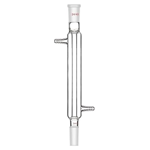 borosilicate glass liebig condenser with 2429 joint jacket length - 400 mm  liebig condenser  condernsor for distillation assembly 