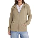 Witsmile Zip Up Hoodie Women Plus Size Hood Sweatshirt Soft Knit Stretchy
