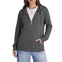 Witsmile Zip Up Hoodie Women Plus Size Hood Sweatshirt Soft Knit Stretchy