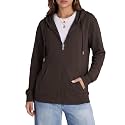 Witsmile Zip Up Hoodie Women Plus Size Hood Sweatshirt Soft Knit Stretchy