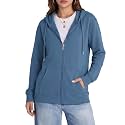 Witsmile Zip Up Hoodie Women Plus Size Hood Sweatshirt Soft Knit Stretchy
