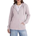 Witsmile Zip Up Hoodie Women Plus Size Hood Sweatshirt Soft Knit Stretchy