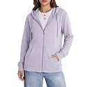 Witsmile Zip Up Hoodie Women Plus Size Hood Sweatshirt Soft Knit Stretchy