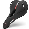 Wittkop Bicycle Saddle [for Trekking Bikes] – Comfortable Saddle for Men and Women with Integrated 5-Zone-Concept and Memory Foam - Waterproof Bike seat with Airflow System, incl. User Manual