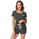 WiWi Bamboo Viscose Womens Pajamas Cooling Sleepwear for Hot Flashes S-4X