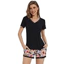WiWi Bamboo Viscose Womens Pajamas Cooling Sleepwear for Hot Flashes S-4X