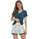 WiWi Bamboo Viscose Womens Pajamas Cooling Sleepwear for Hot Flashes S-4X
