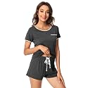 WiWi Bamboo Viscose Womens Pajamas Cooling Sleepwear for Hot Flashes S-4X